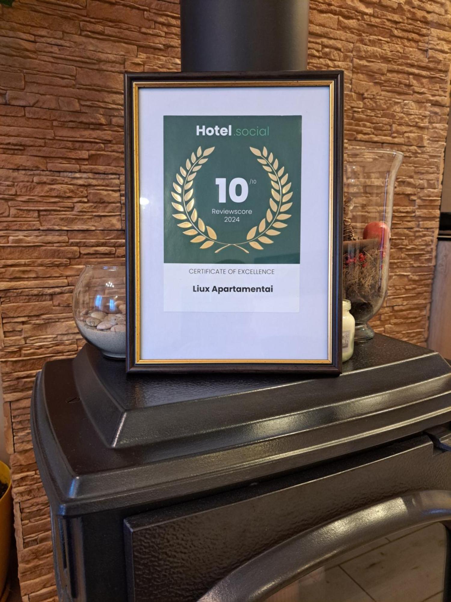 Liux Apartamentai Каунас Экстерьер фото